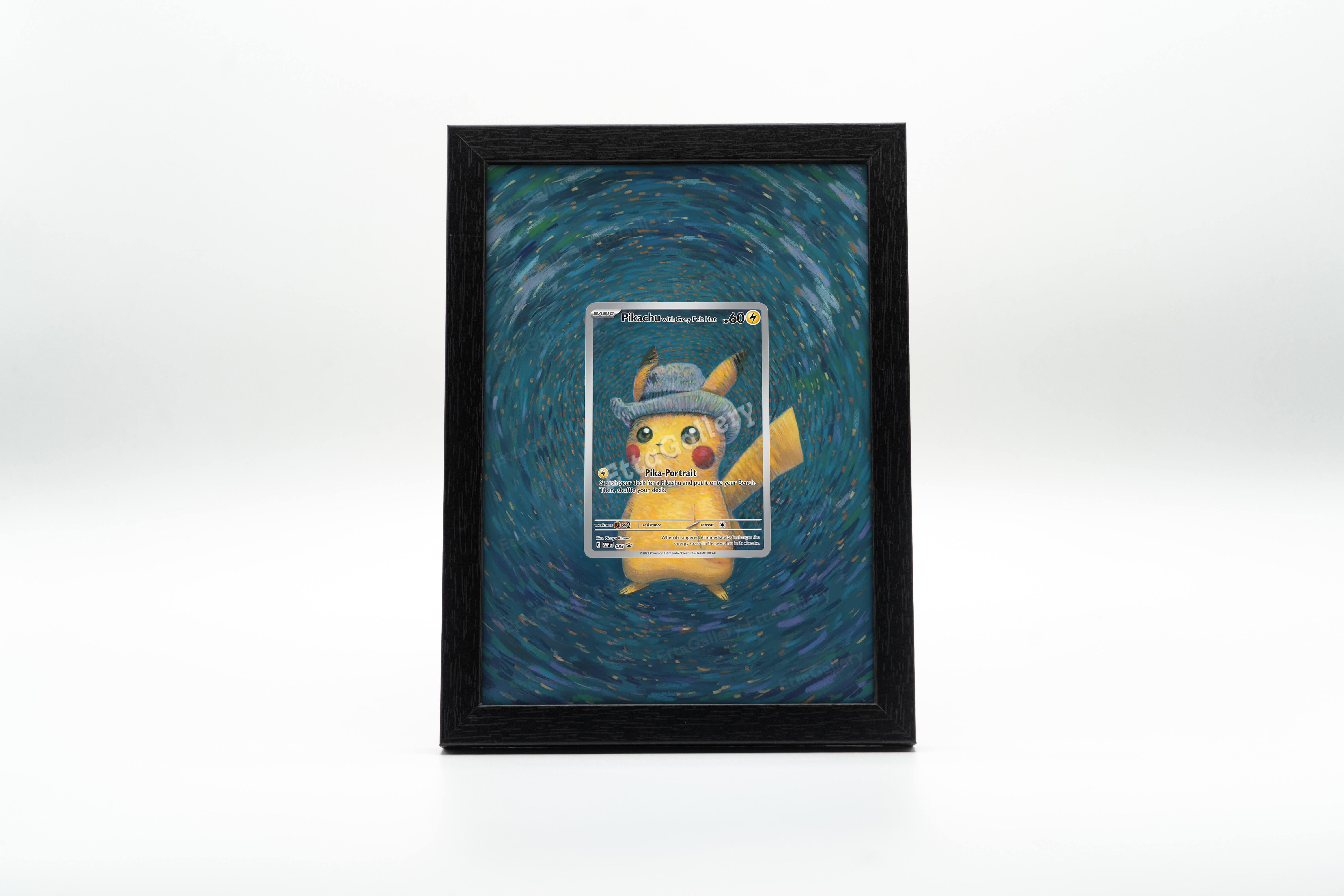 Pikachu with Grey Felt Hat (Van Gogh) from Scarlet and Violet