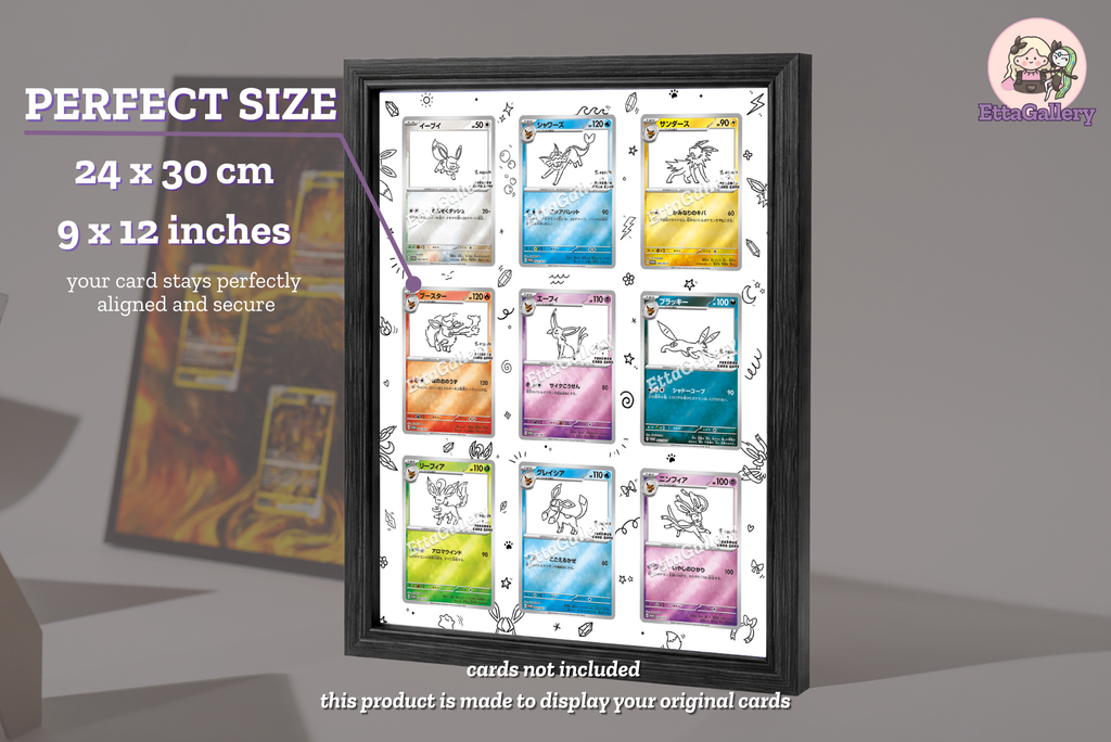 YU NAGABA x Pokèmon Card Game - Eeveelution Set /(+ Pikachu) from Promo SV-P