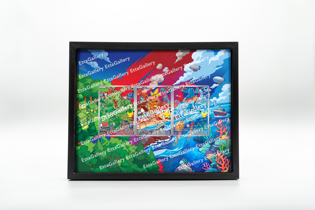 First Partner - Third Gen - (30th Anniversary) from Mega Evolution Promo | Display Frame
