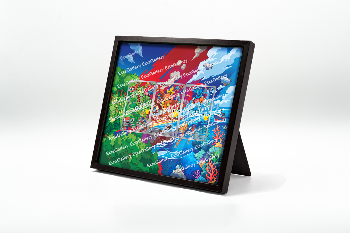 First Partner - Third Gen - (30th Anniversary) from Mega Evolution Promo | Display Frame