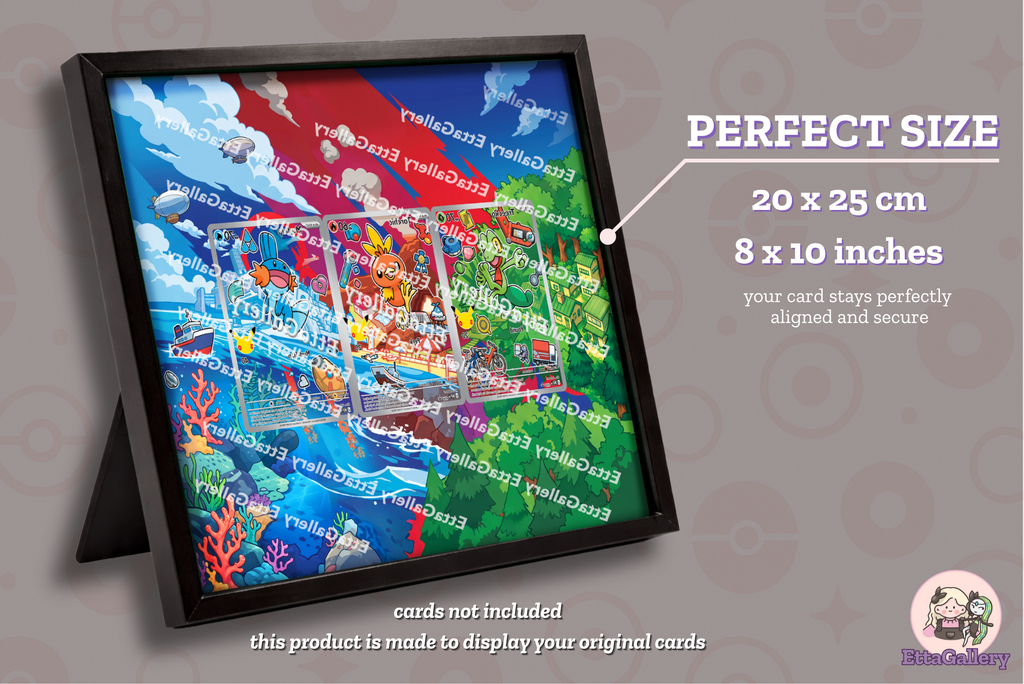 First Partner - Third Gen - (30th Anniversary) from Mega Evolution Promo | Display Frame