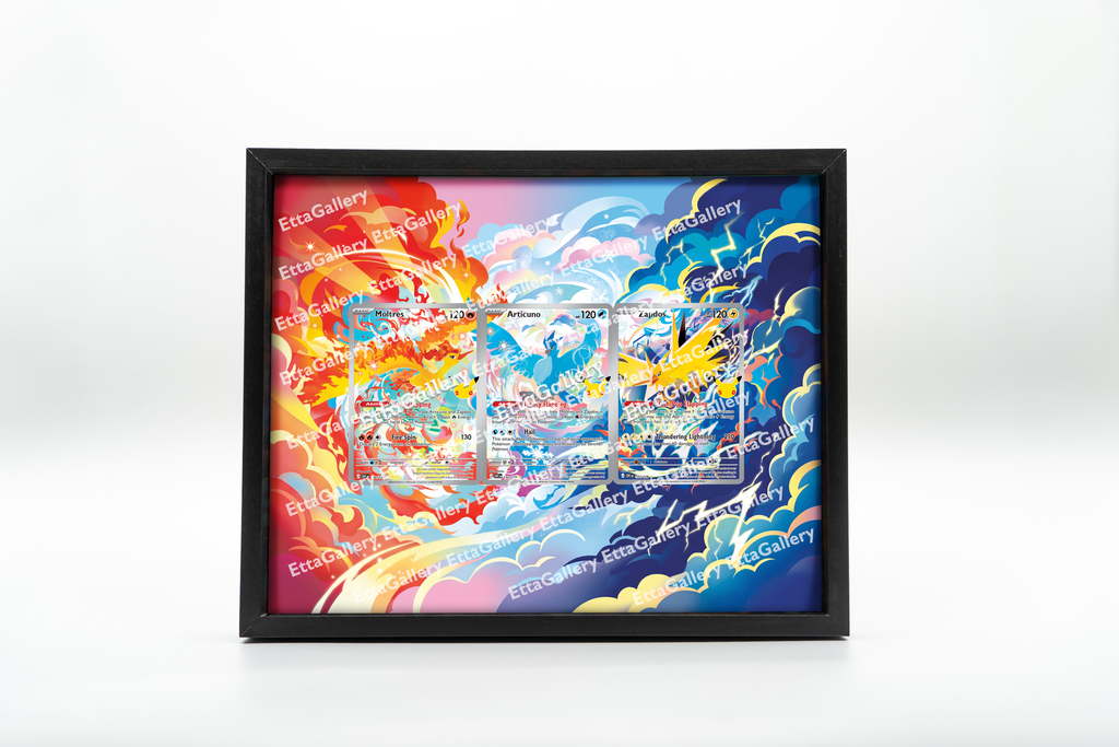 Moltres, Articuno and Zapdos from 30th Celebration | Display Frame