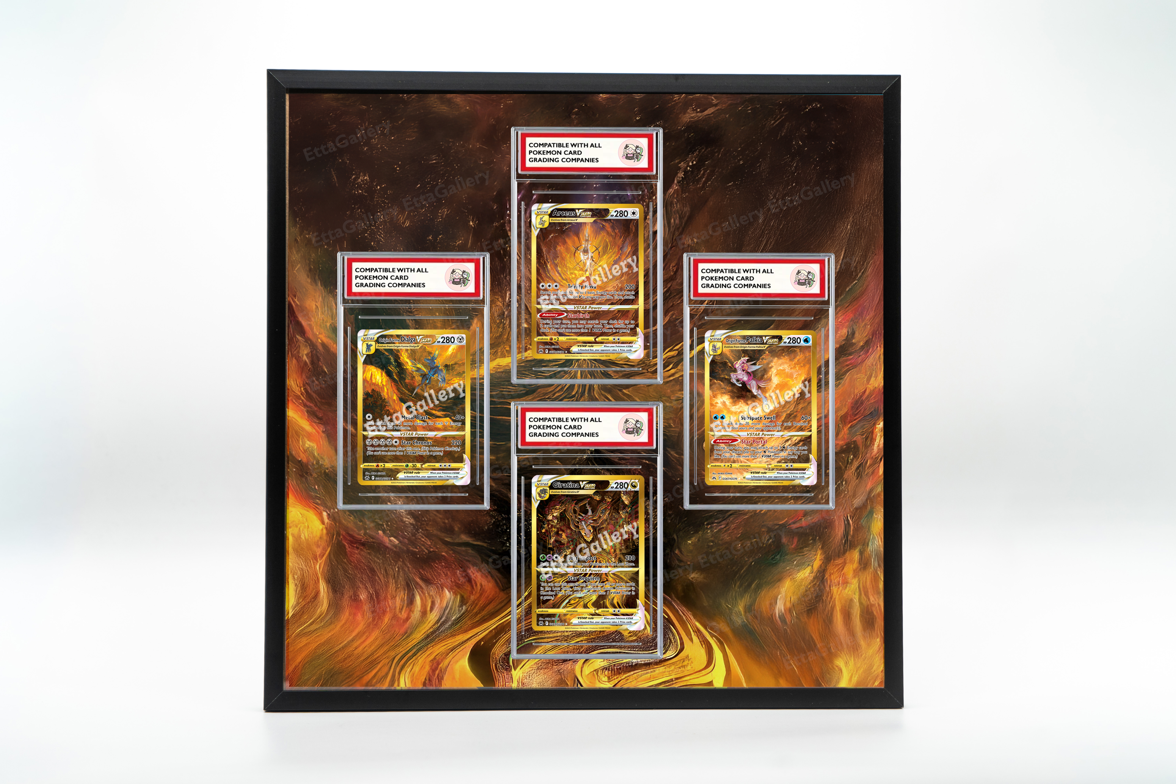 Arceus, Palkia, Dialga and Giratina VSTAR from Crown Zenith