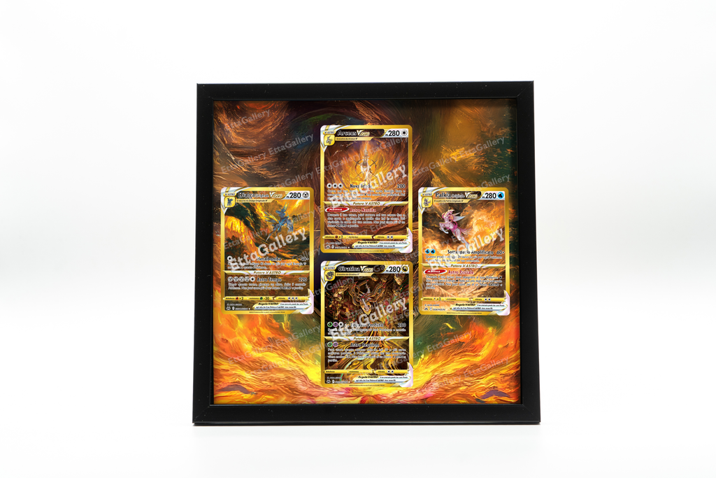 Arceus, Palkia, Dialga and Giratina VSTAR from Crown Zenith