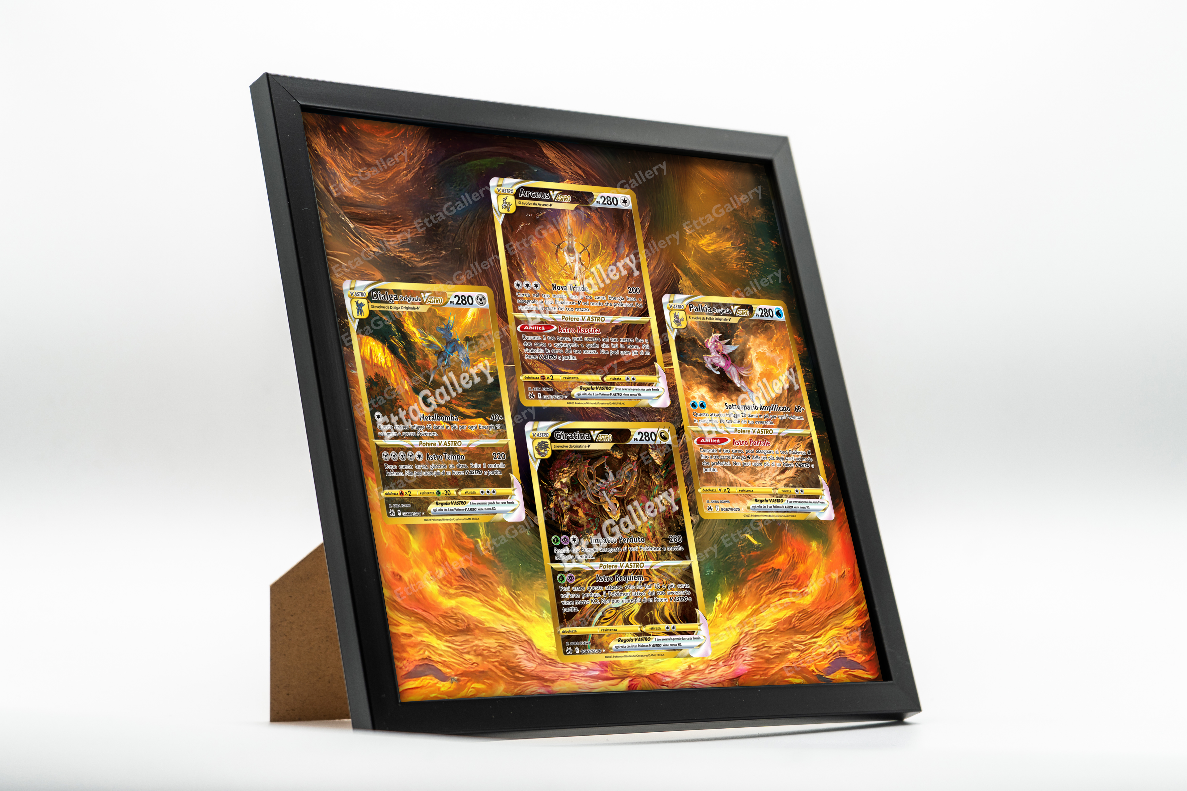 Arceus, Palkia, Dialga and Giratina VSTAR from Crown Zenith