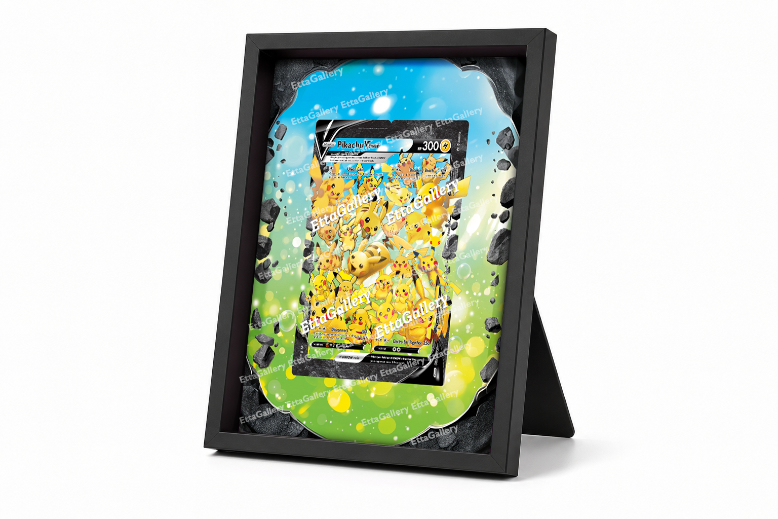 Pikachu V-UNION from SWSH Promo | Display Frame