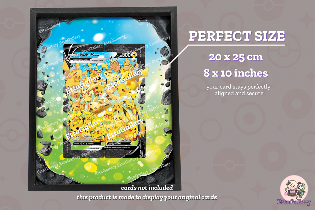 Pikachu V-UNION from SWSH Promo | Display Frame