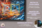 Reshiram and Black Kyurem from XY Promo | Display Frame