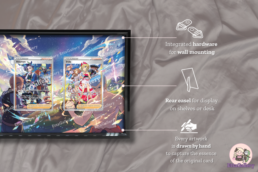 Adaman and Irida from Crown Zenith | Display Frame