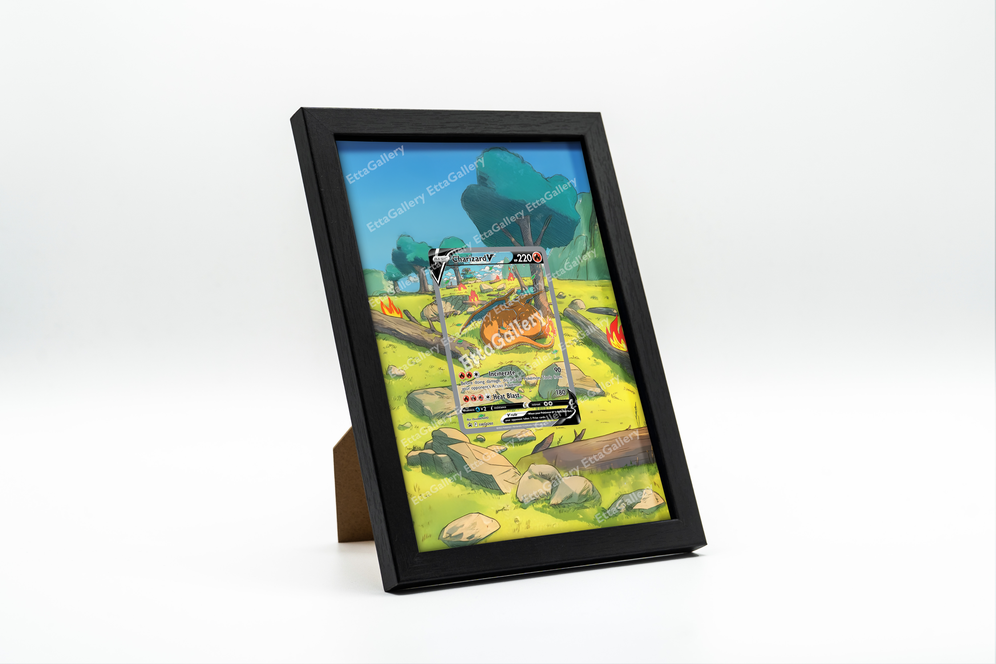 Charizard V from SWSH Promo