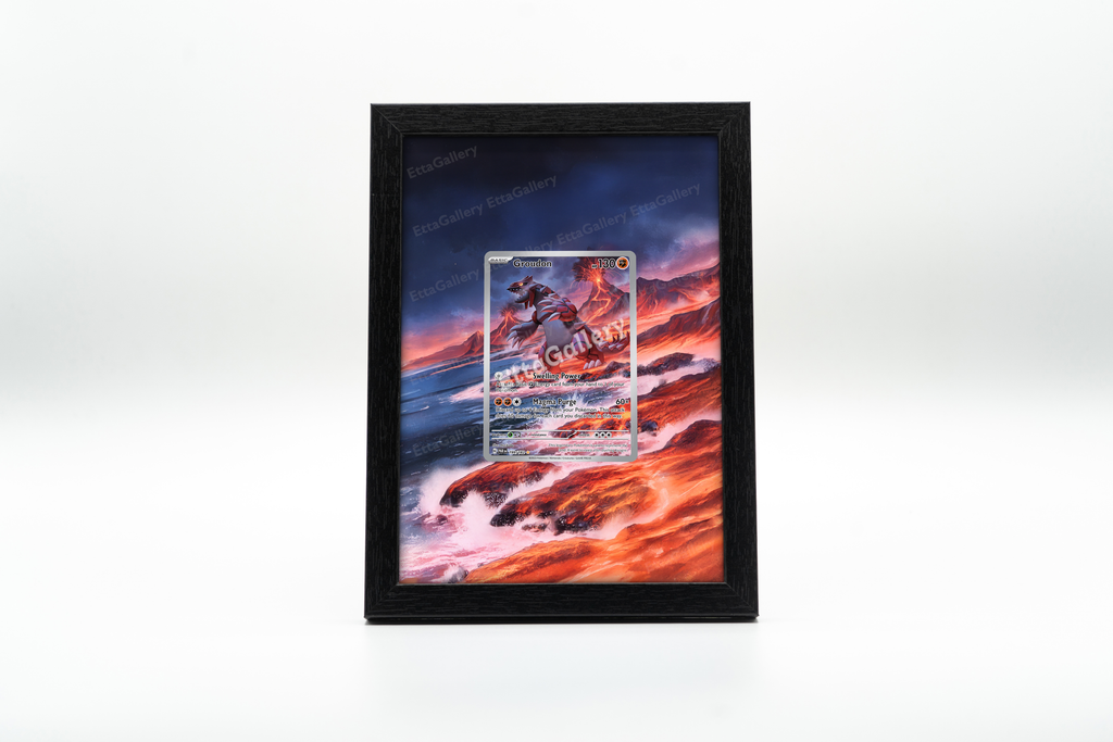Groudon from Paradox Rift | Display Frame