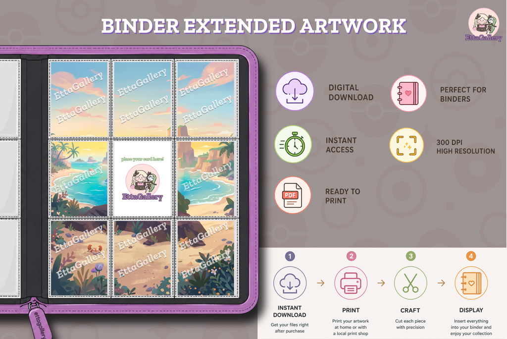 Lapras da 30esimo Anniversario | Illustrazione Espansiva per Binder (Digitale)