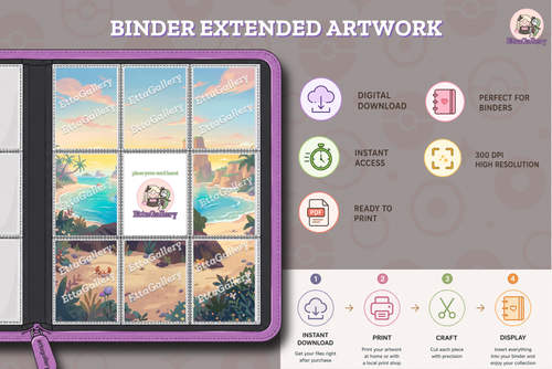Lapras da 30esimo Anniversario | Illustrazione Espansiva per Binder (Digitale)