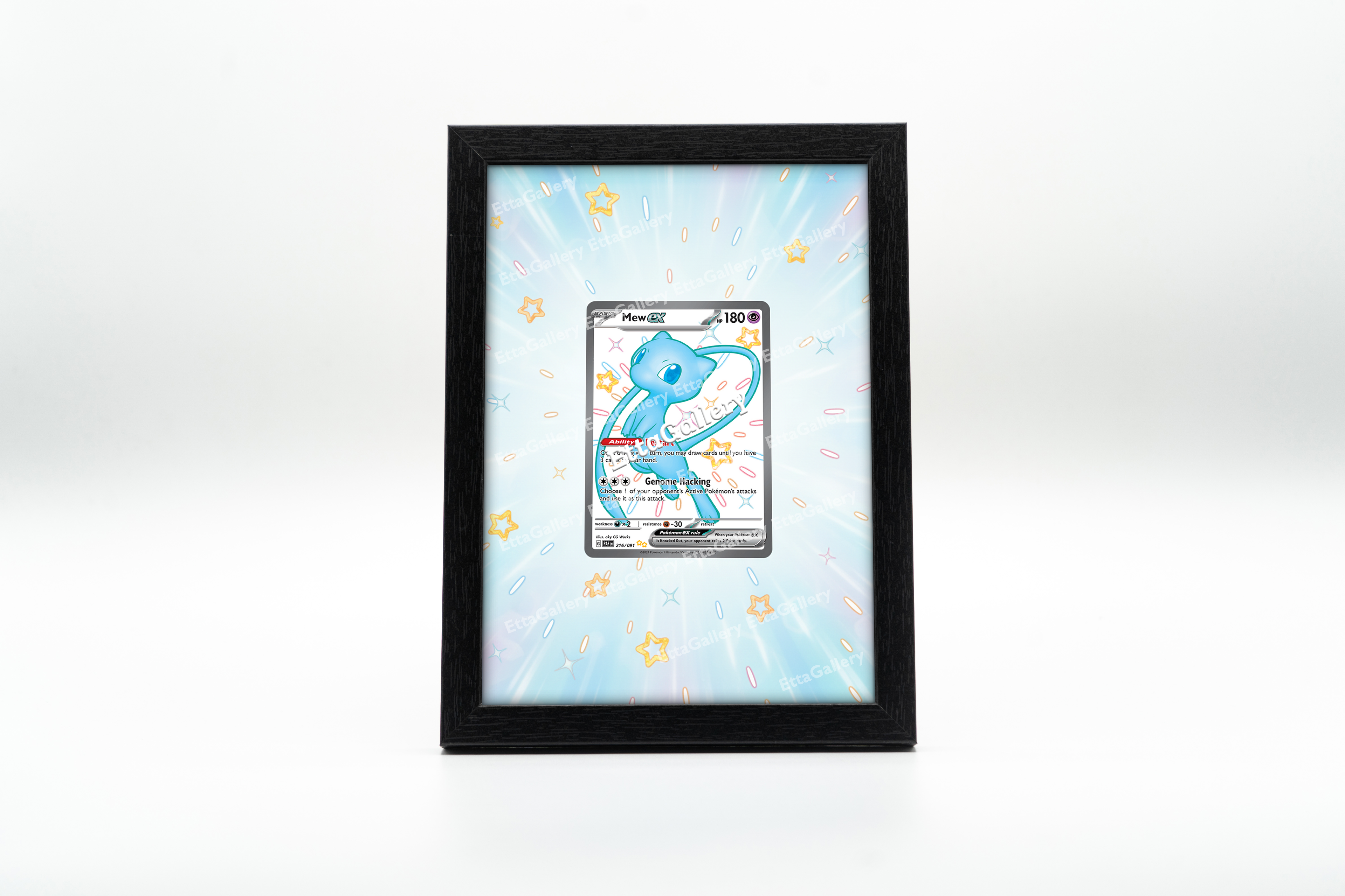 Mew ex from Paldean Fates