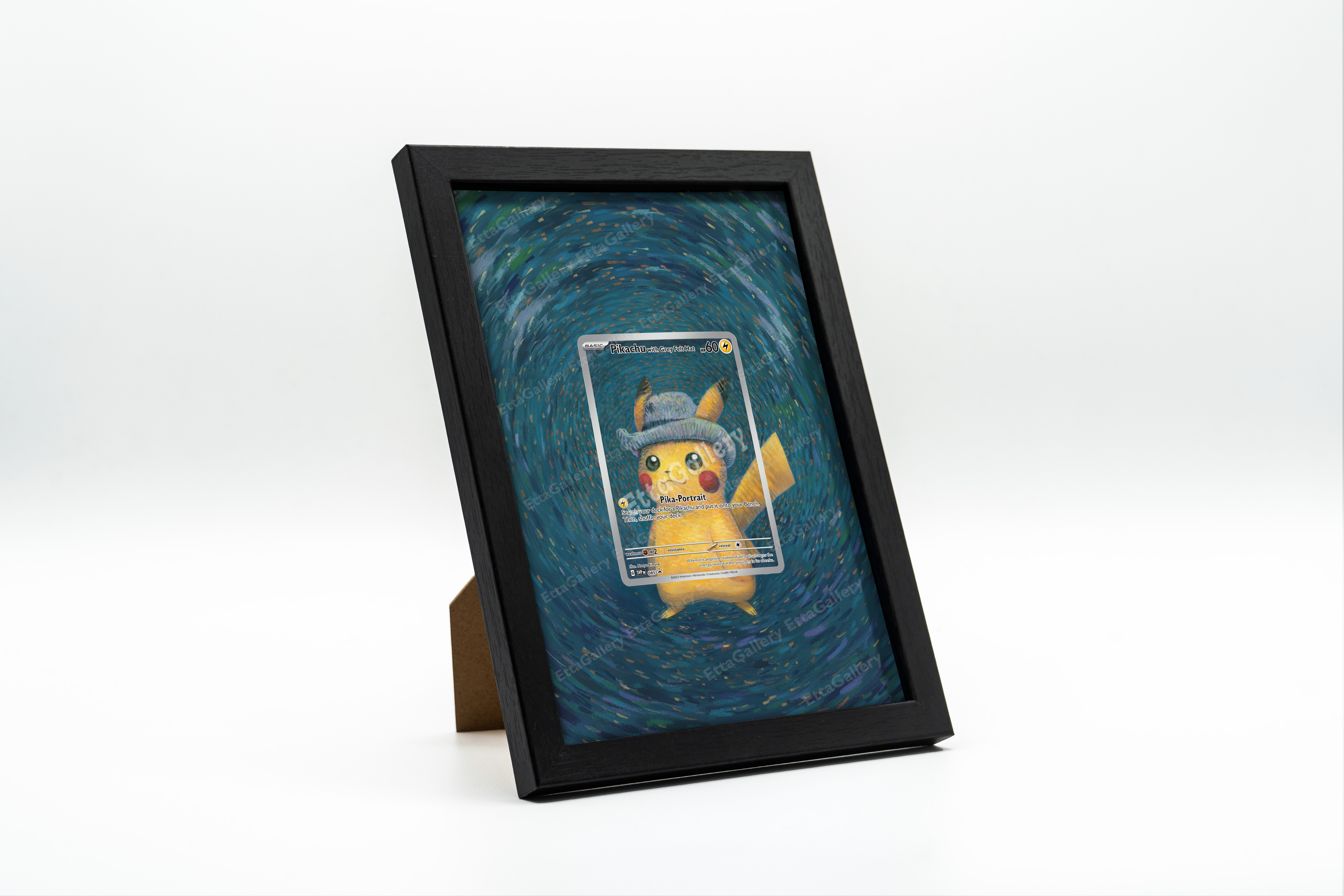 Pikachu with Grey Felt Hat (Van Gogh) from Scarlet and Violet Promo | EttaGallery Pikachu with Grey Felt Hat (Van Gogh) from Scarlet and Violet Promo | EttaGallery