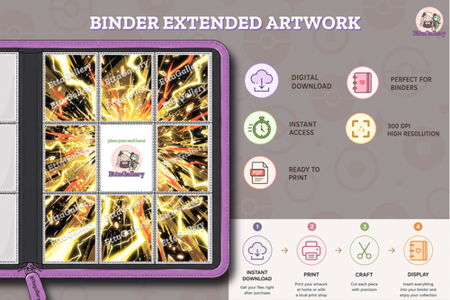 Pikachu da 30esimo Anniversario | Illustrazione Espansiva per Binder (Digitale)
