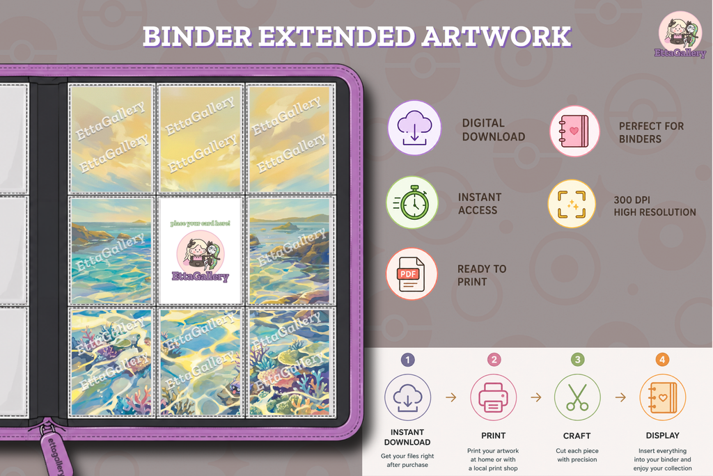Primarina from Pitch Black | Binder Extended Art (Digita)