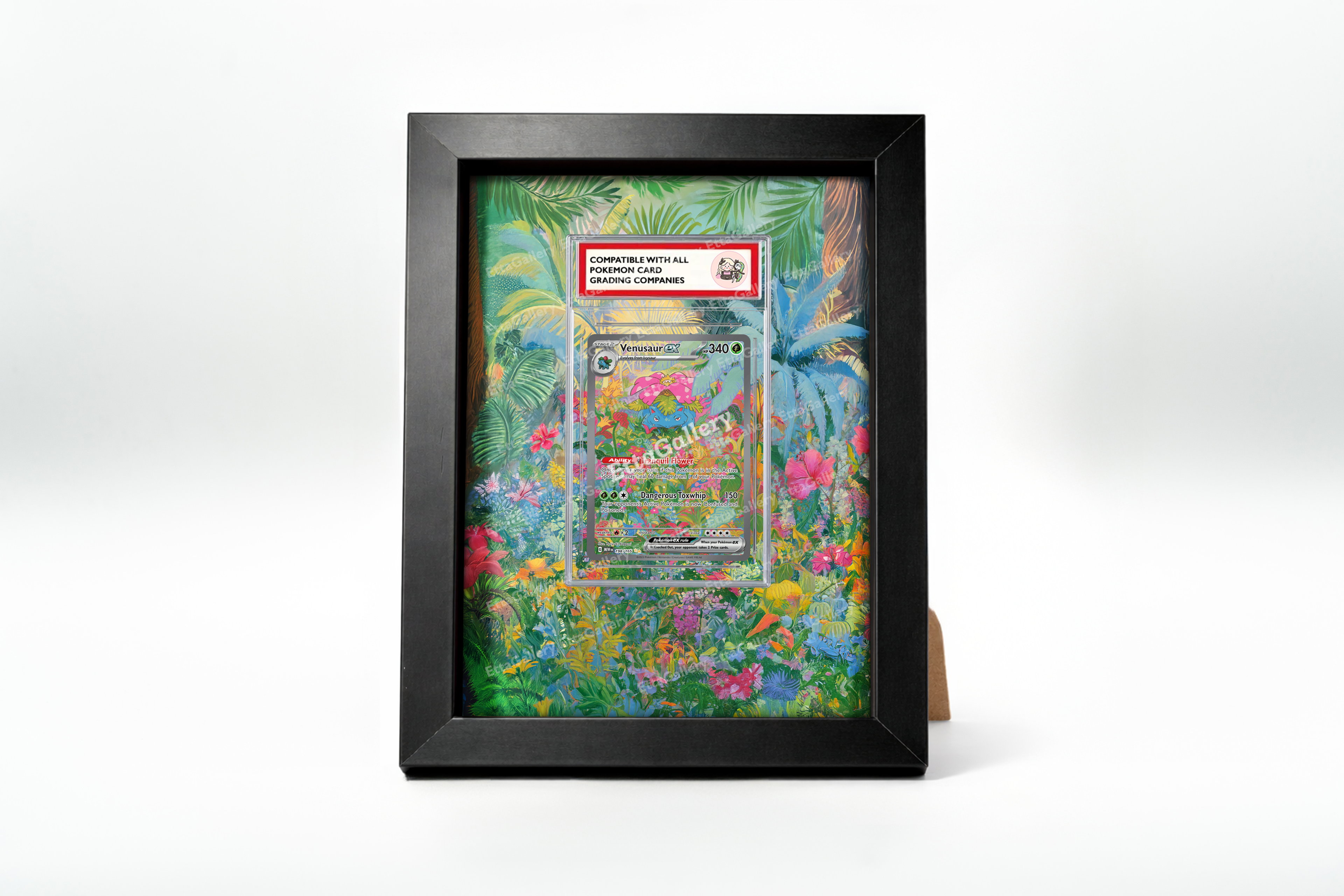 150 pokemon cards framed Venusaur ex from 151