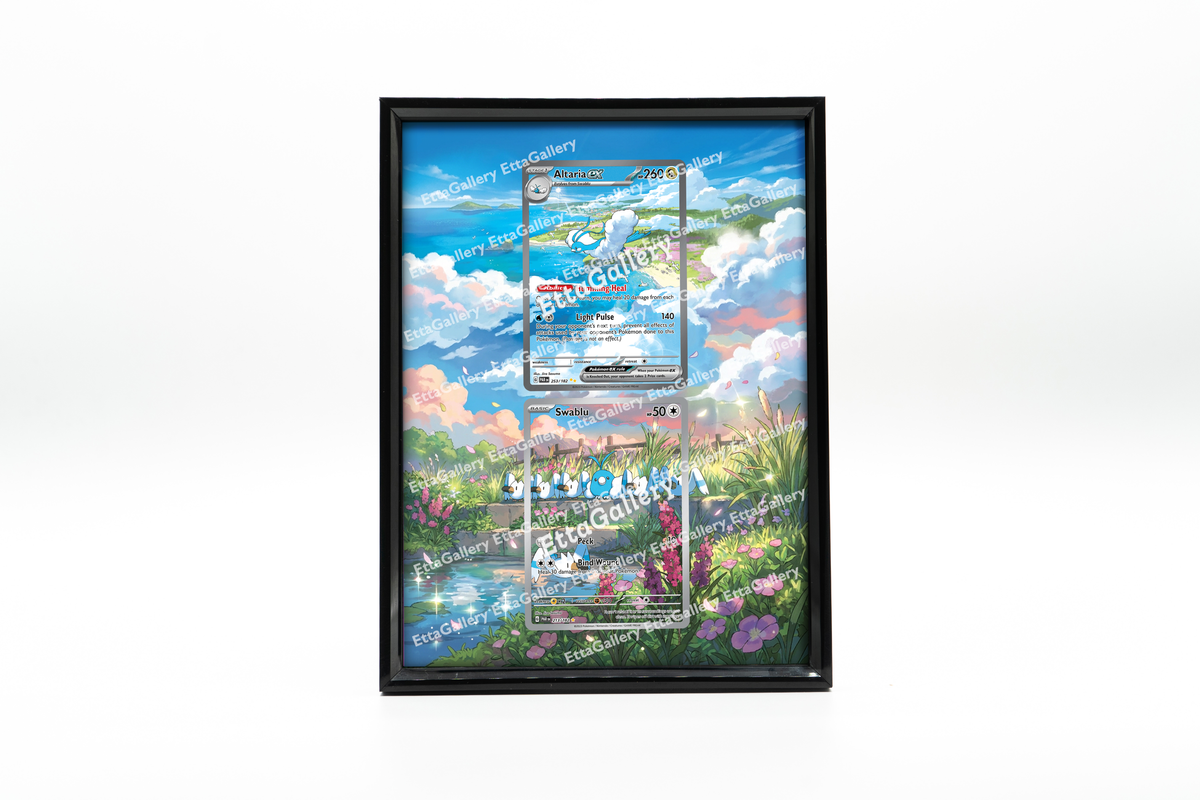 Altaria ex and Swablu from Paradox Rift | Display Frame