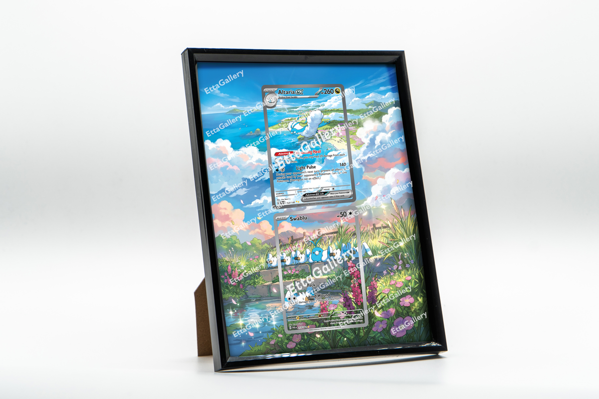 Altaria ex and Swablu from Paradox Rift | Display Frame