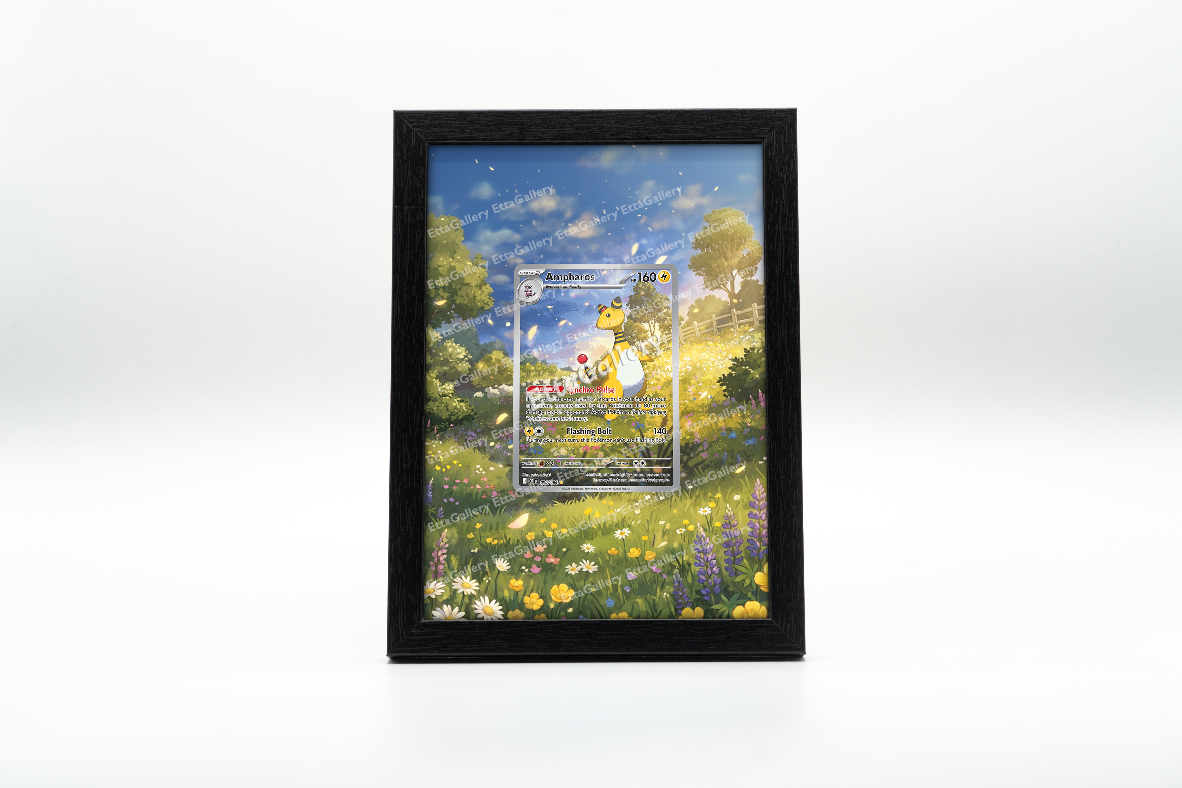Ampharos from Chaos Rising | Display Frame