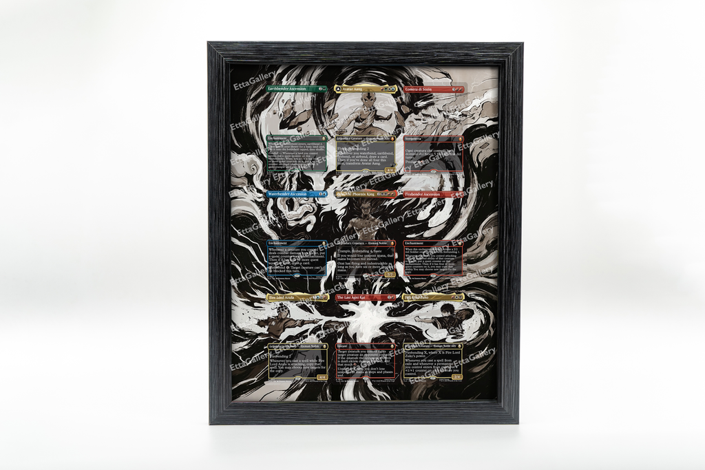 9-Card Composition from Avatar: The Last Airbender | Display Frame