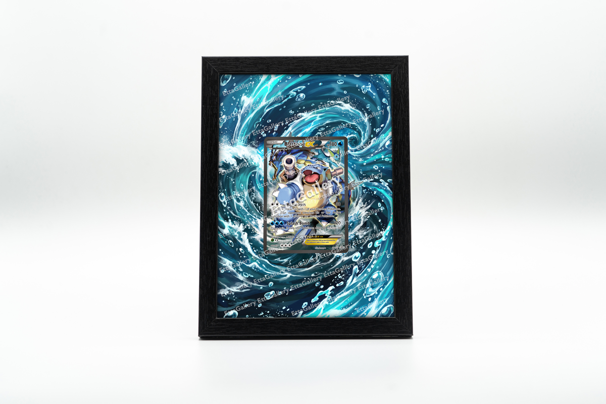 Blastoise EX da XY Black Star Promos | Cornice Espositiva