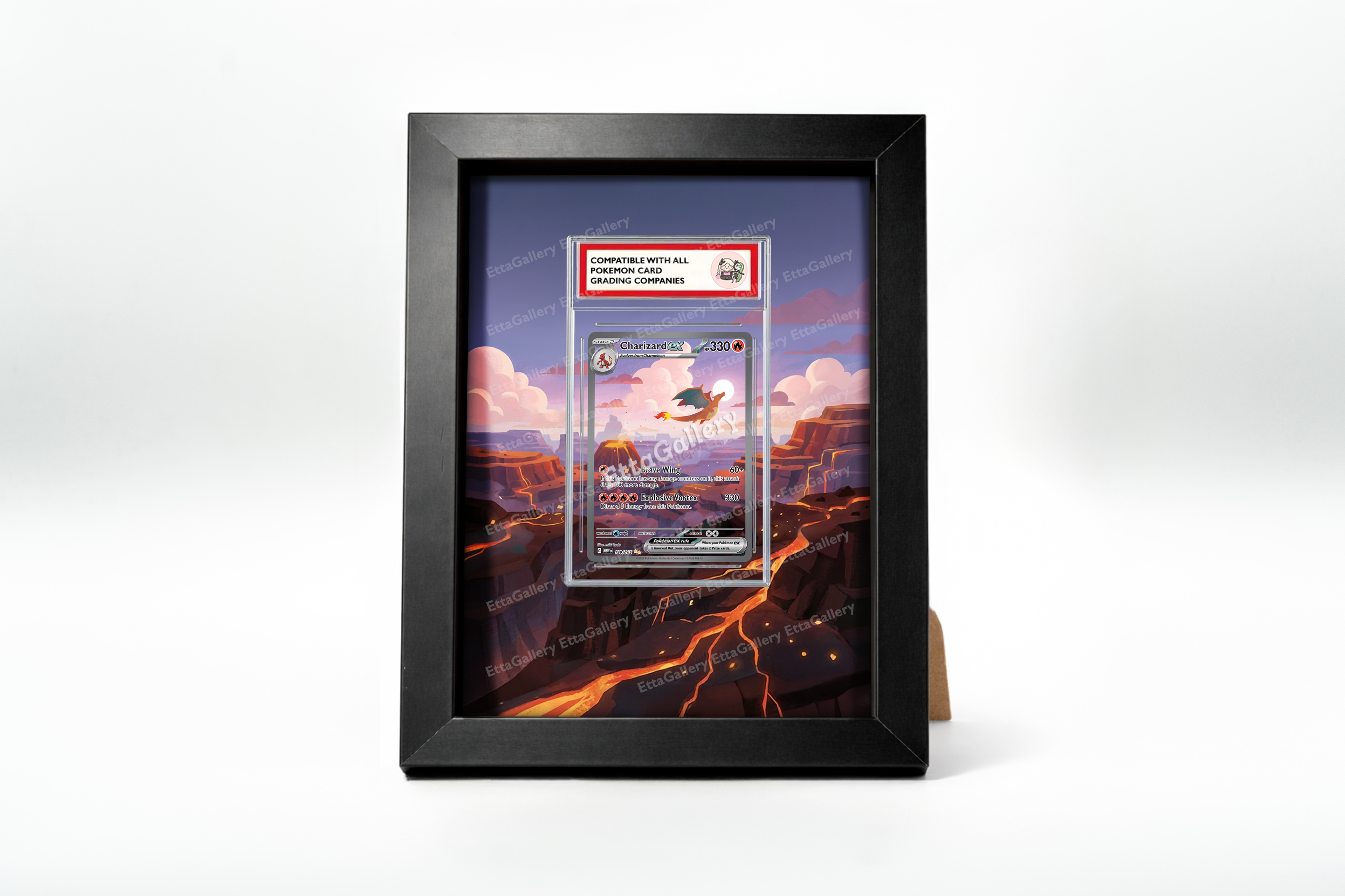 Charizard ex from 151 | Display Frame EttaGallery Charizard ex from 151 | Display Frame EttaGallery