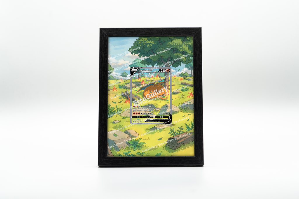Charizard V from SWSH Promo | Display Frame