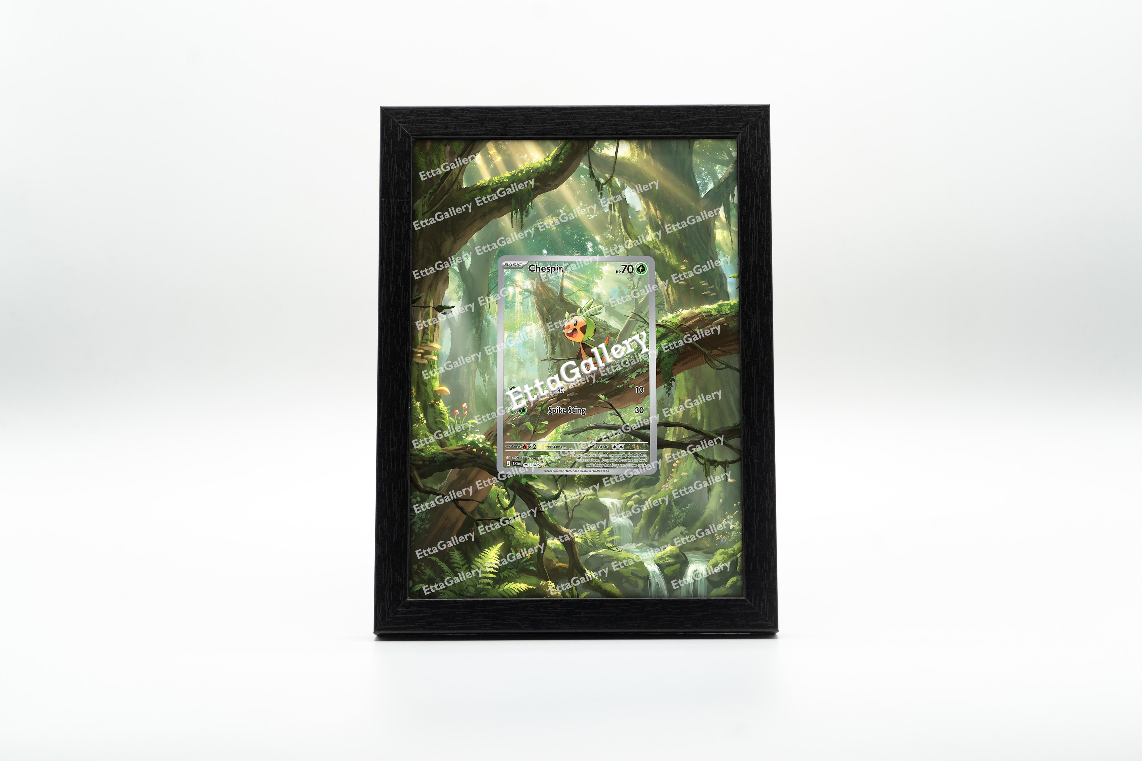 Chespin from Chaos Rising | Display Frame