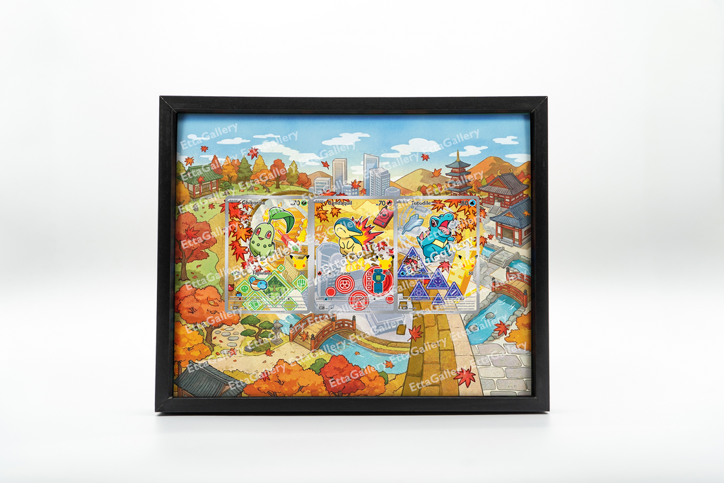 First Partner - Second Gen - (30th Anniversary) from Mega Evolution Promo | Display Frame