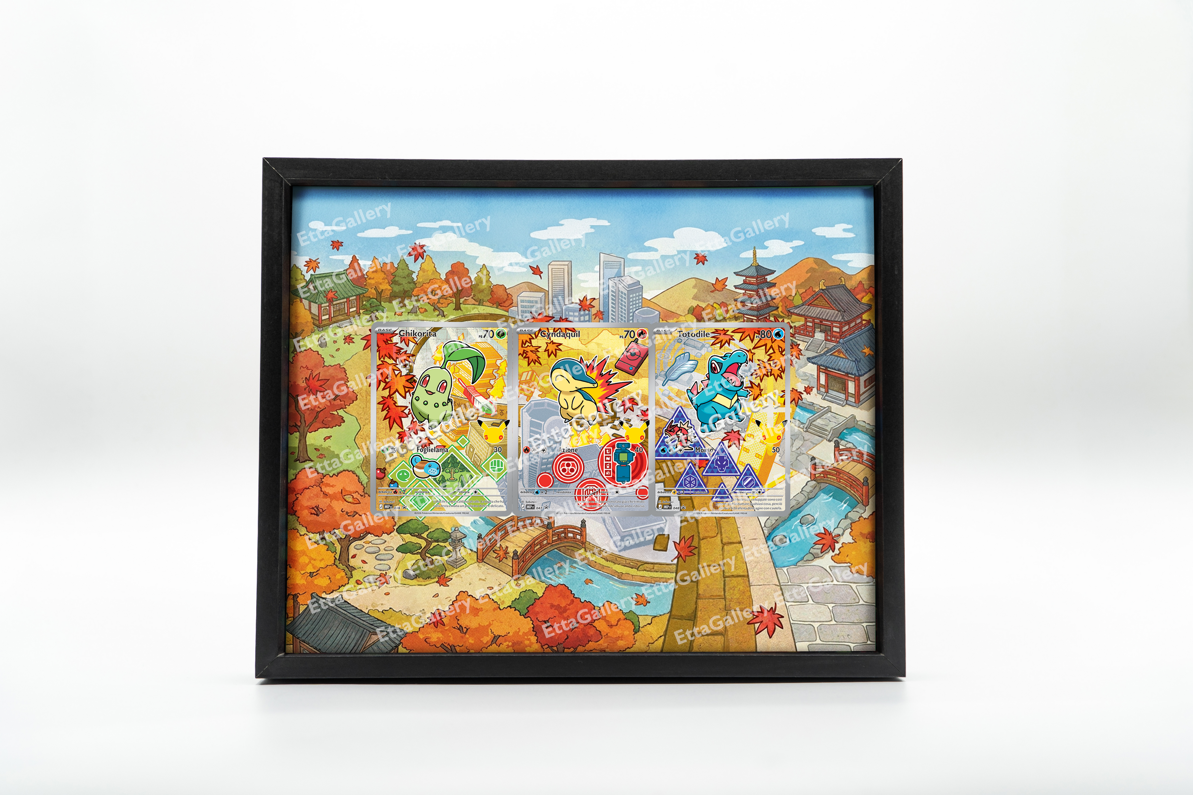 First Partner - Second Gen - (30th Anniversary) from Mega Evolution Promo | Display Frame