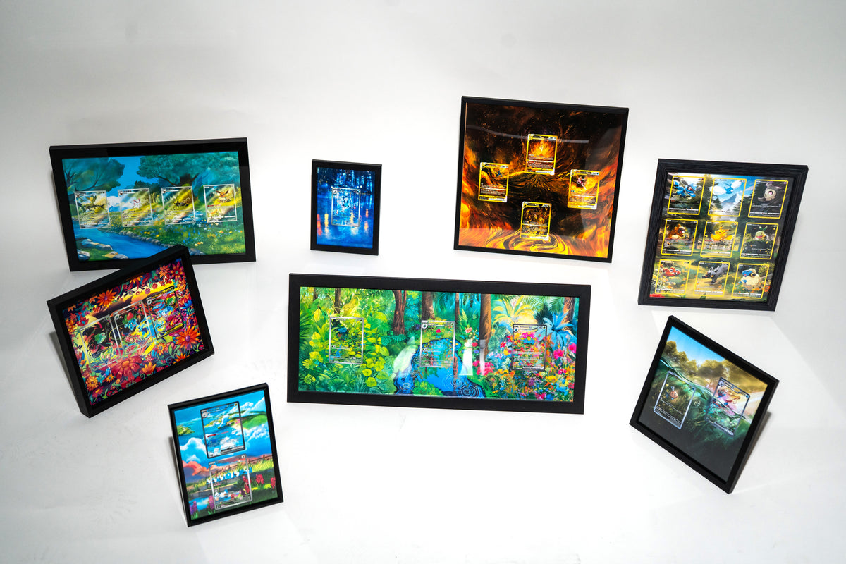 Arceus, Palkia, Dialga and Giratina VSTAR from Crown Zenith (Version 2) | Display Frame