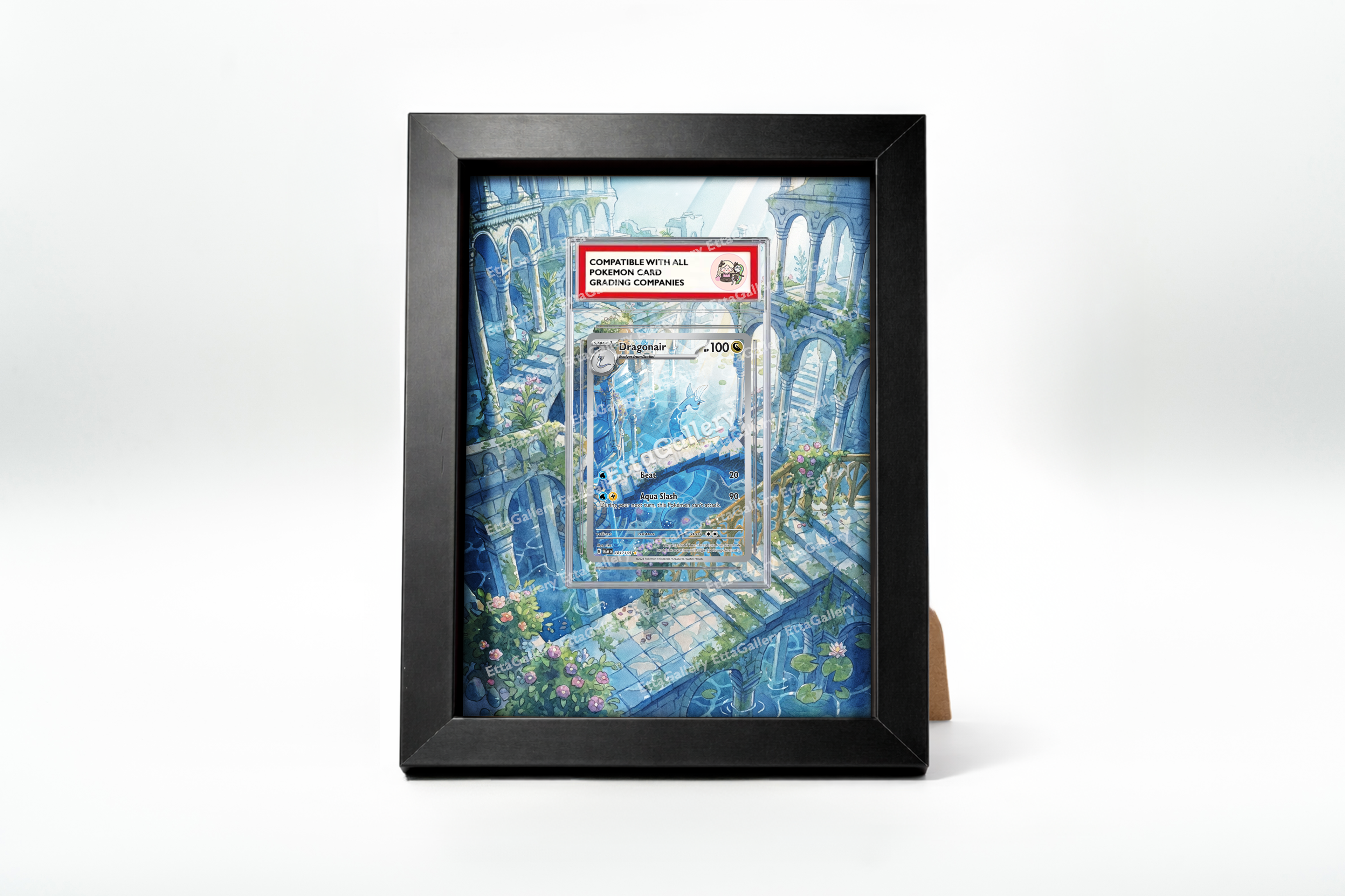 framed 151 pokemon cards Dragonair from 151