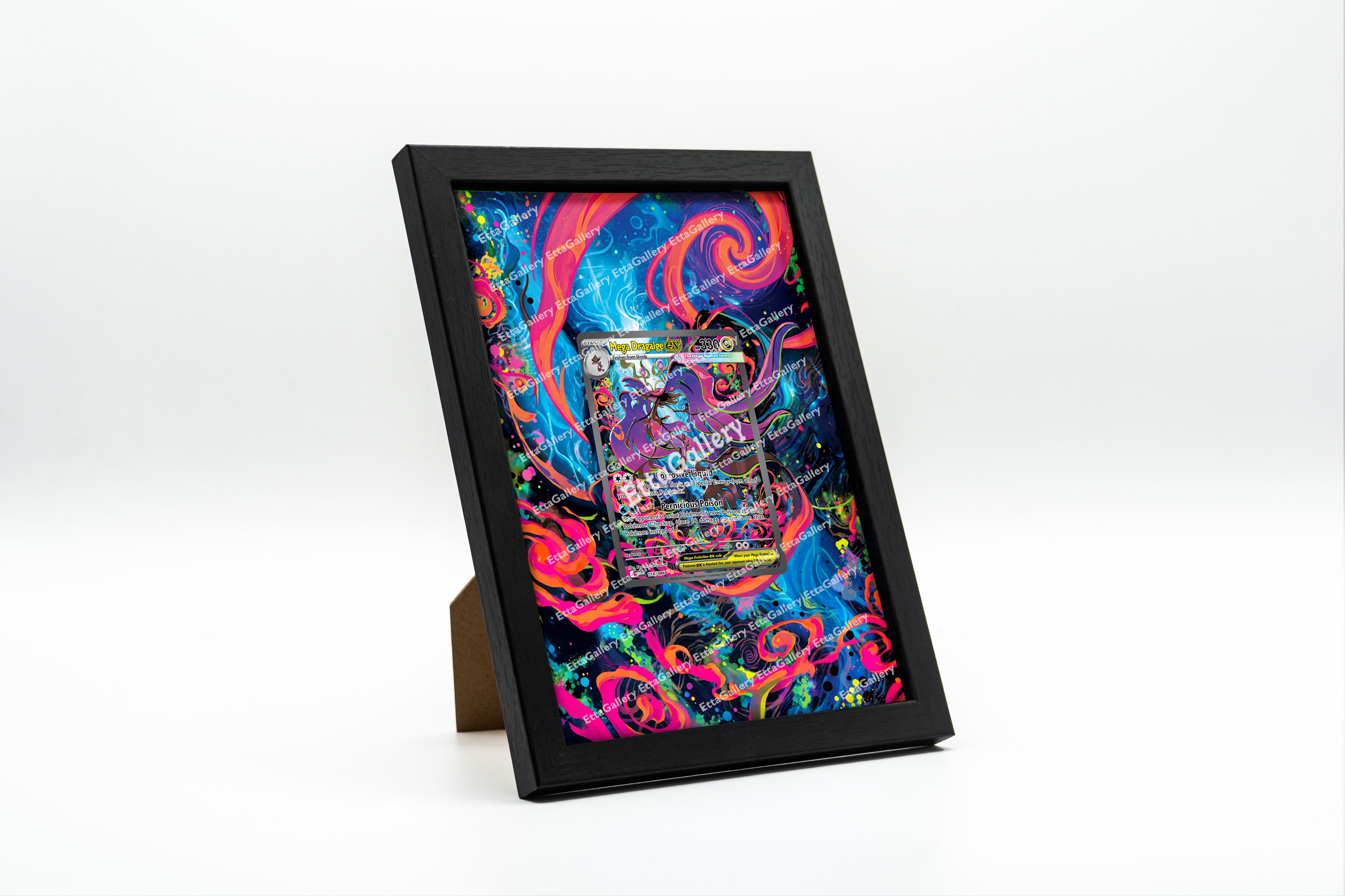 Mega Dragalge ex from Chaos Rising | Display Frame