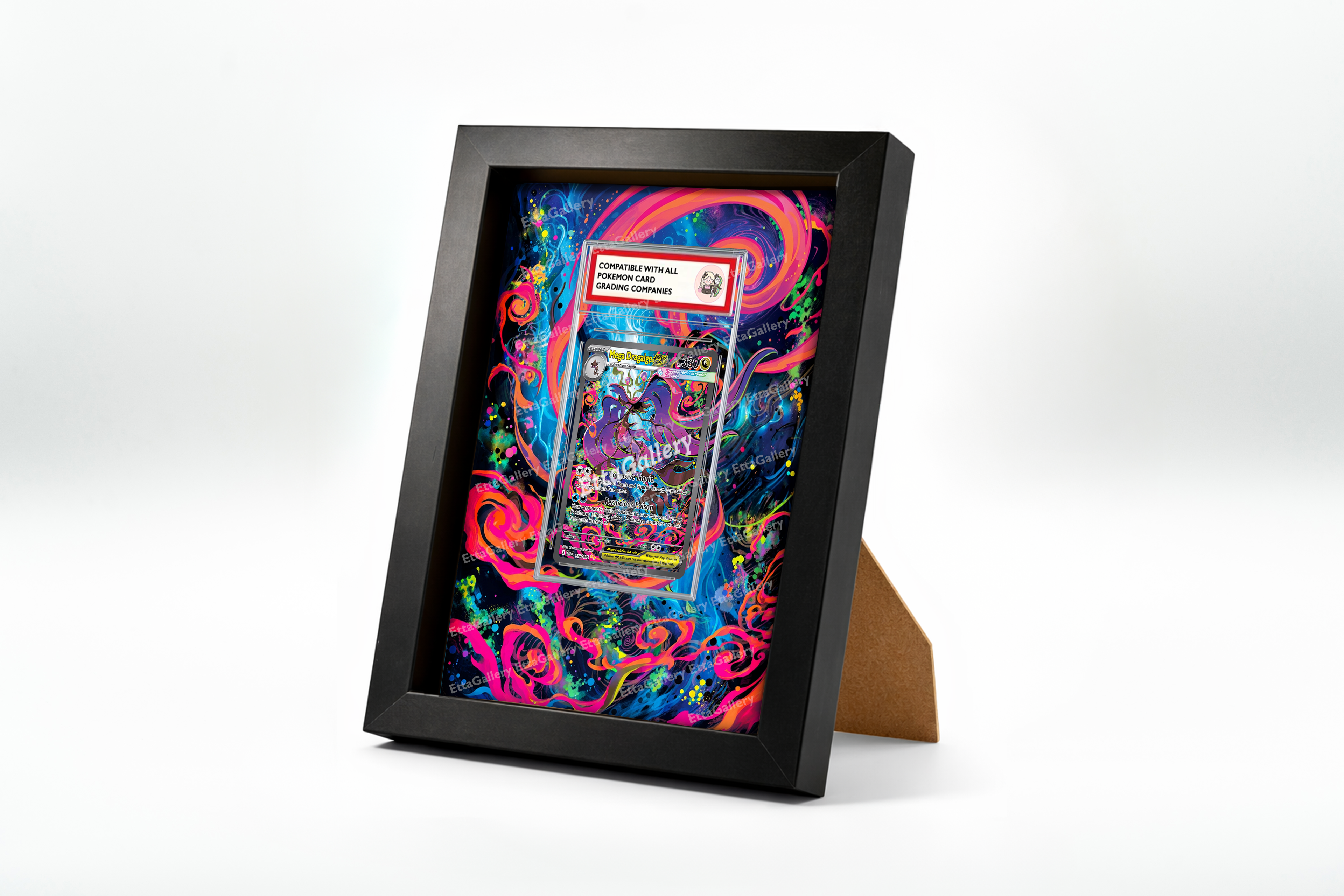Mega Dragalge ex from Chaos Rising | Display Frame