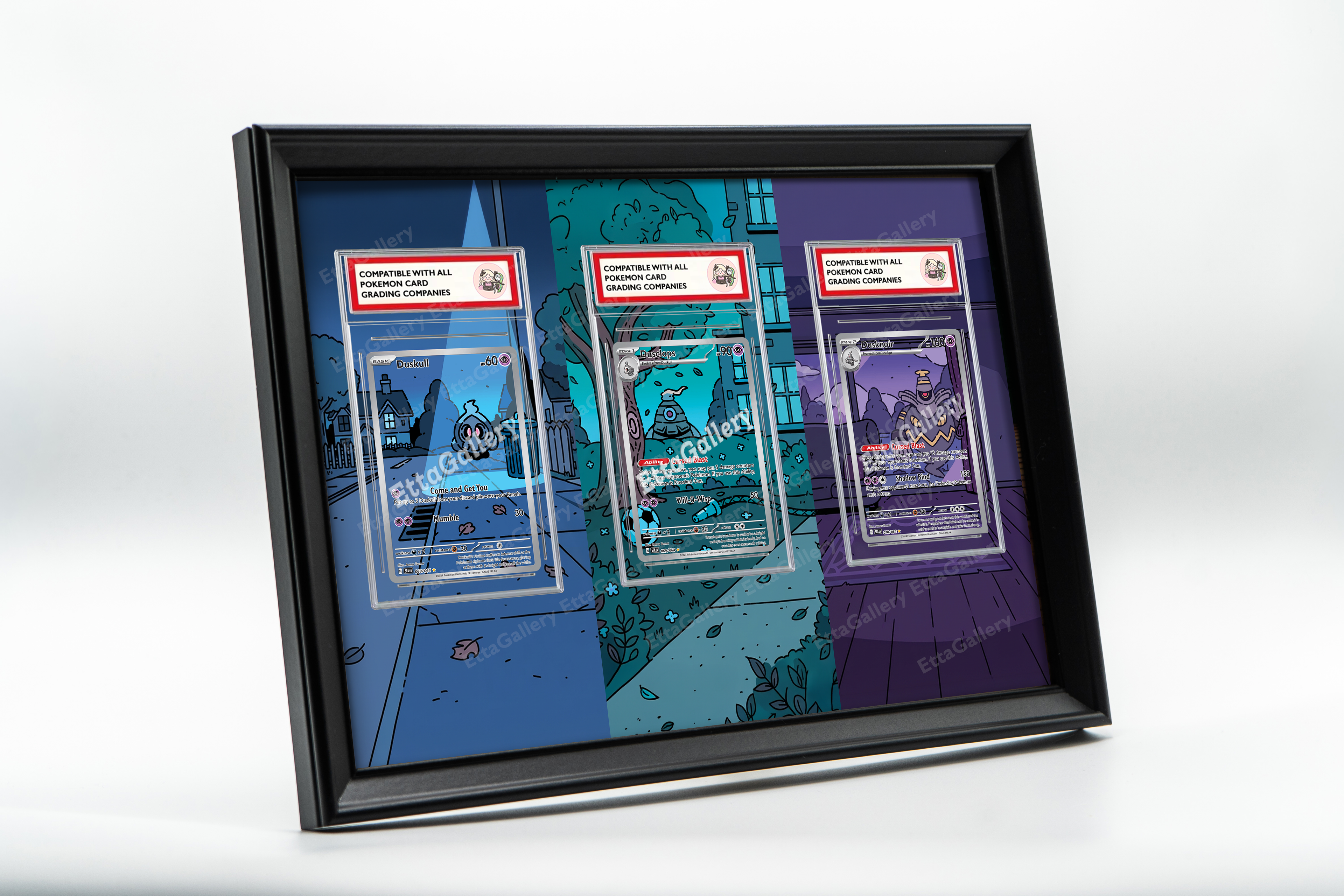 Duskull, Dusclops and Dusknoir from Shrouded Fable