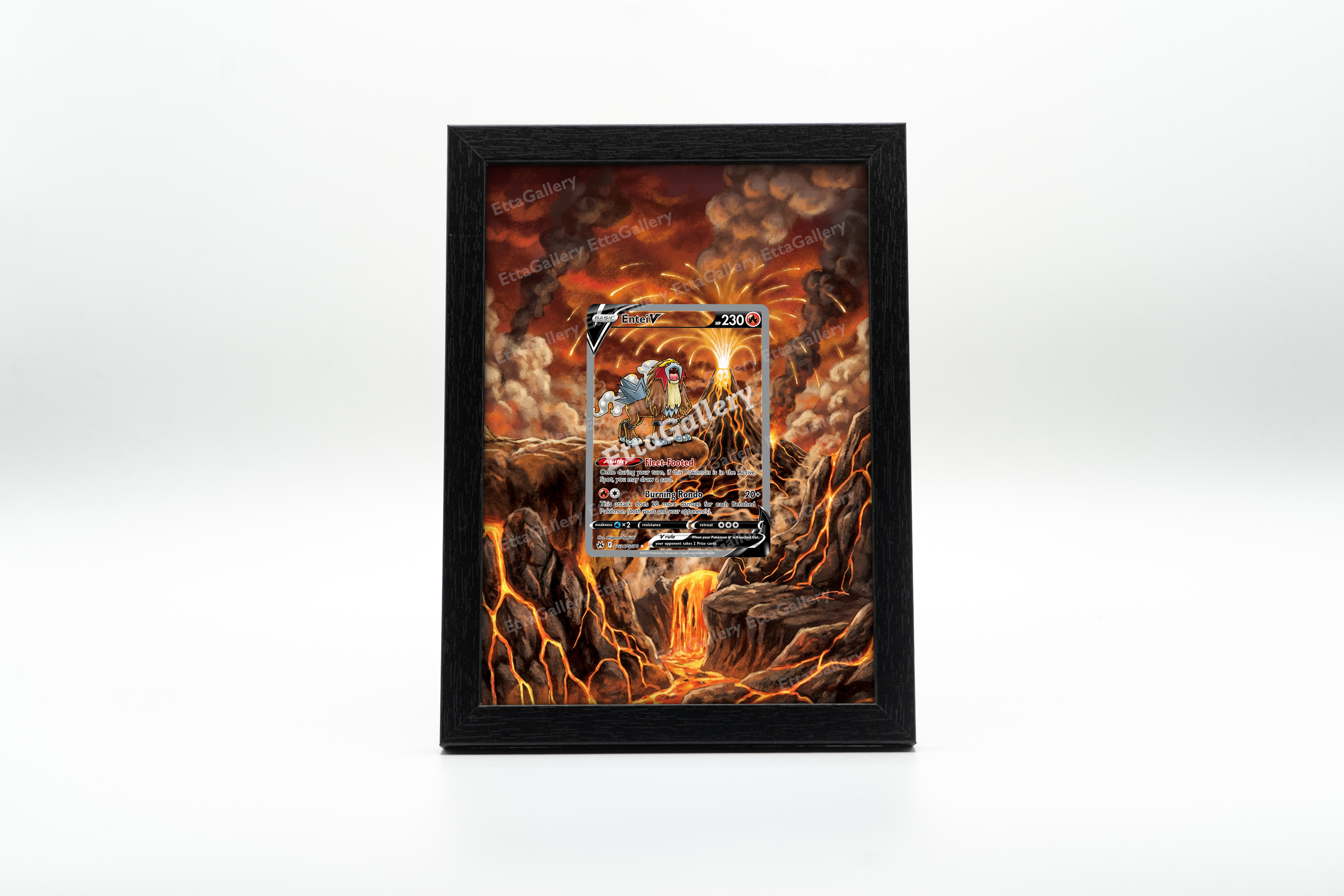 Entei V from Crown Zenith