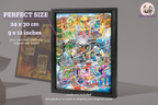 Primi Compagni d'Avventura - Serie 2 - Full Set (30° Anniversario) da Megaevoluzione Promo | Cornice Espositiva