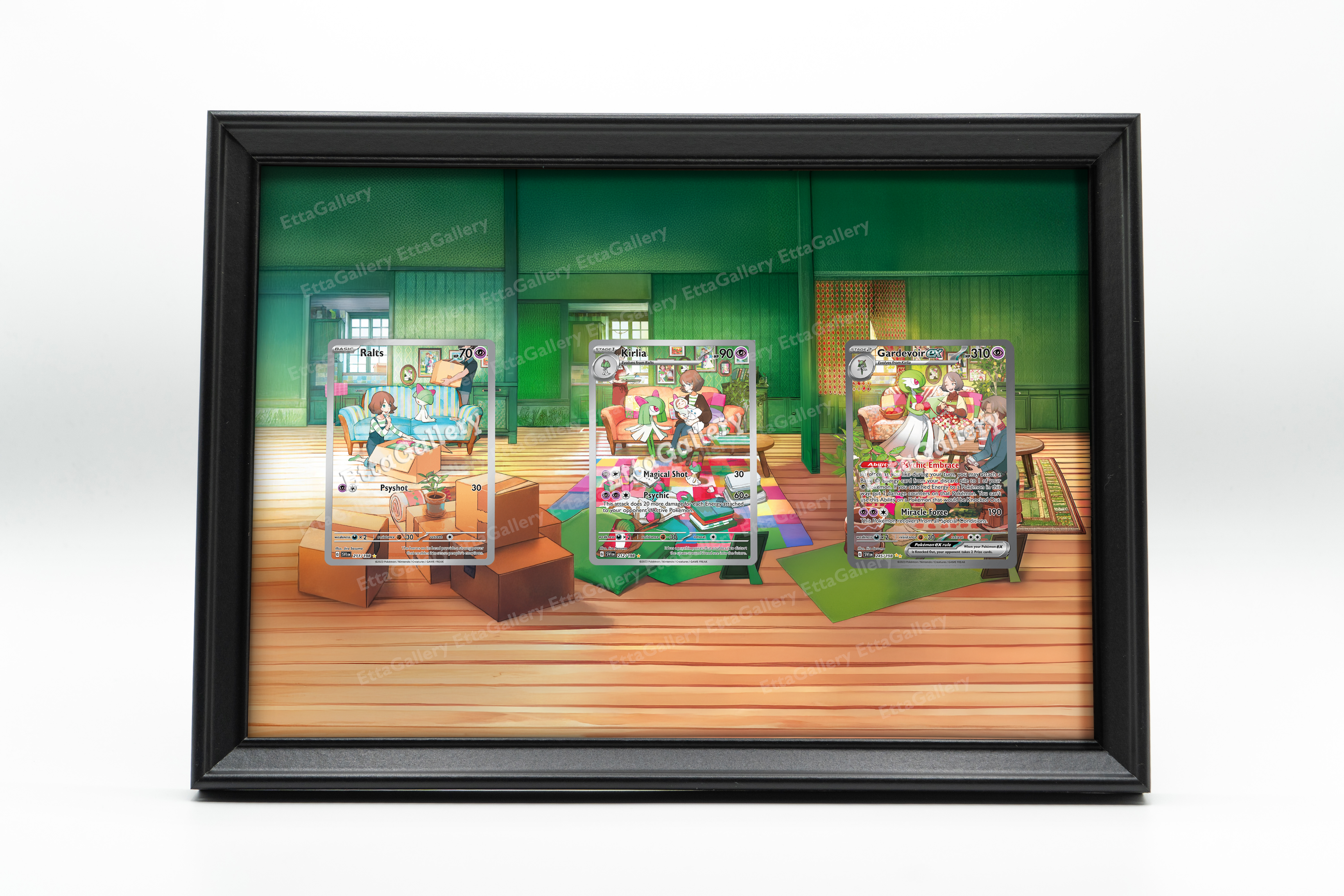 Ralts, Kirlia and Gardevoir ex from Scarlet and Violet