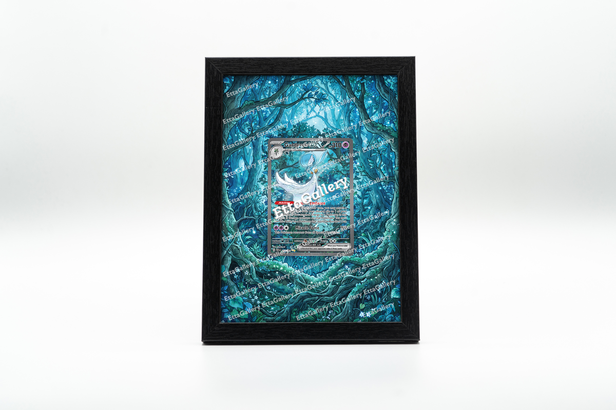 Gardevoir ex from Paldean Fates | Display Frame
