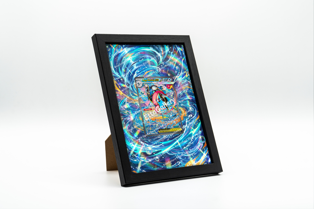 Mega Greninja ex from Chaos Rising | Display Frame