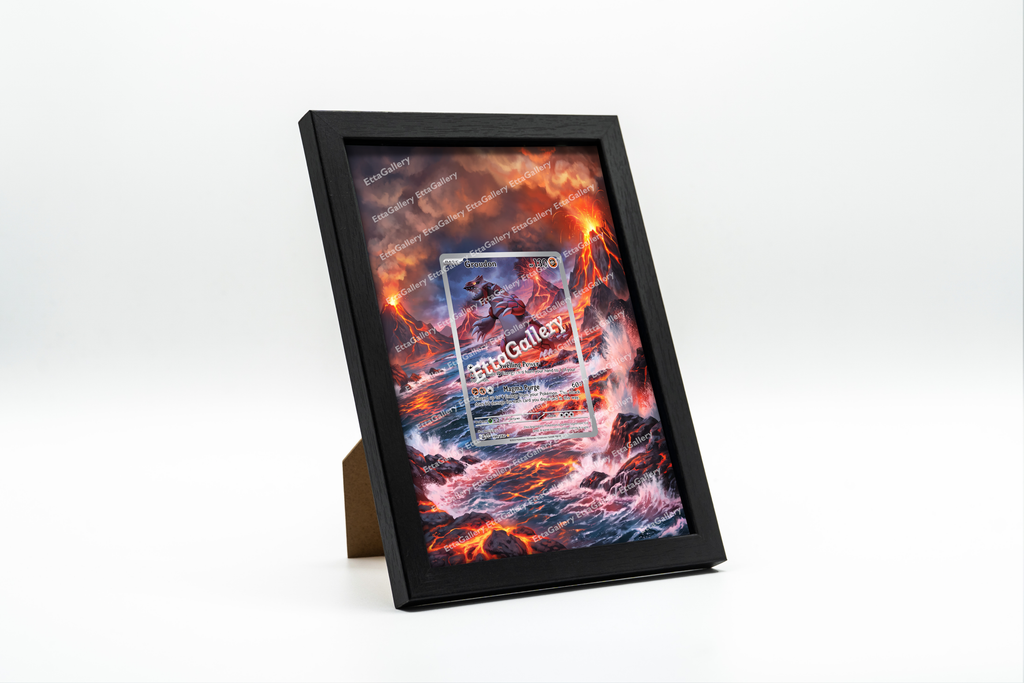 Groudon from Paradox Rift | Display Frame