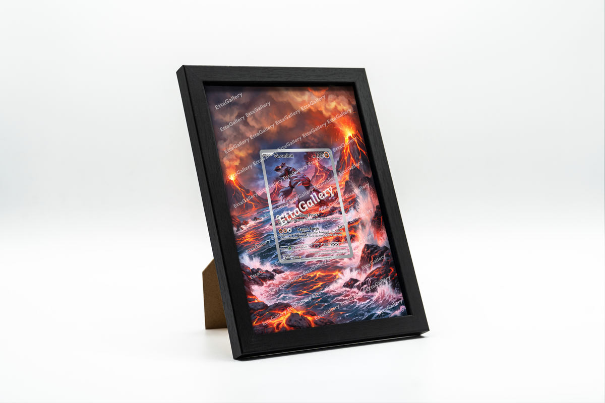 Groudon from Paradox Rift | Display Frame