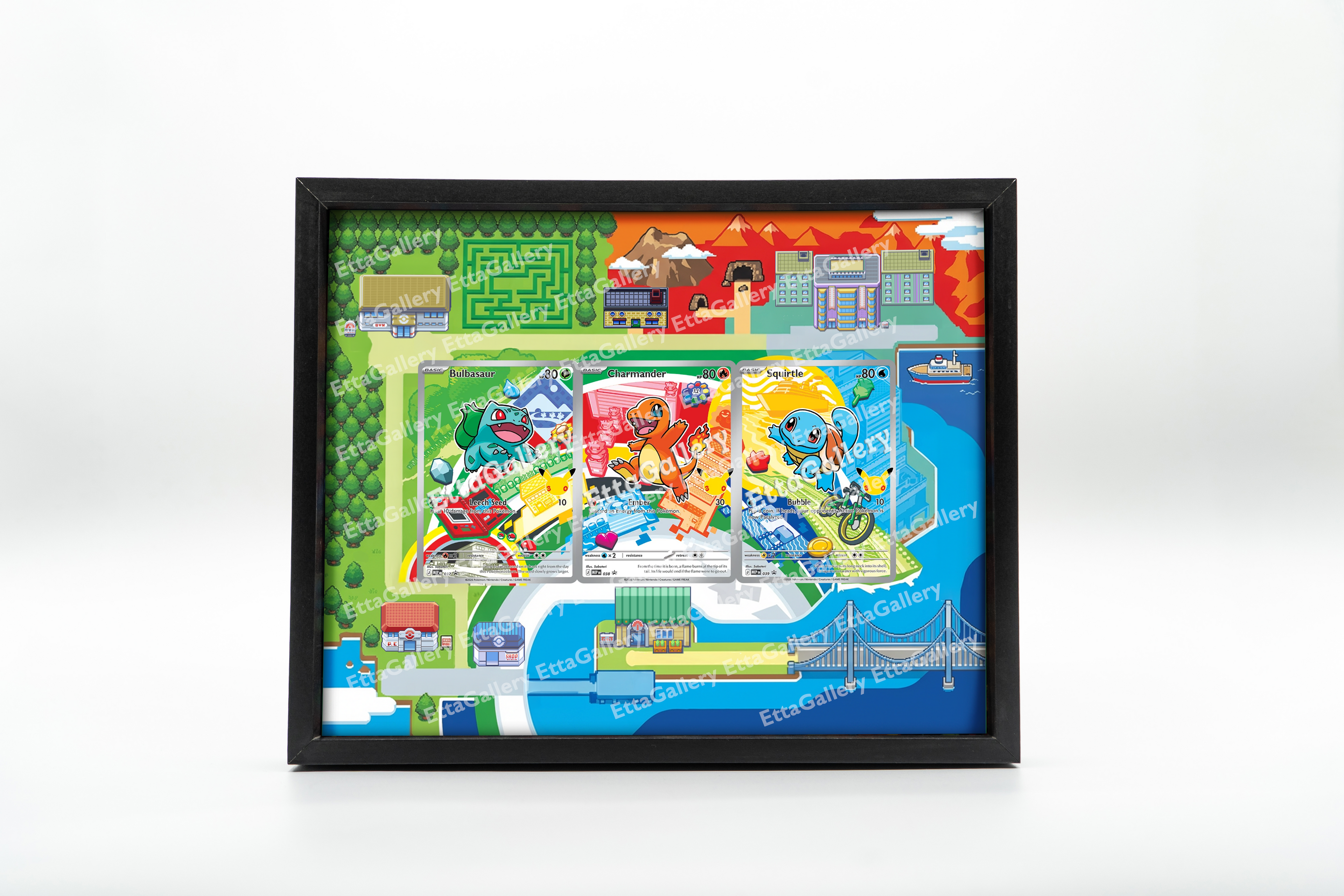 First Partner First Gen (30th Anniversary) from Mega Evolution Promo | Display Frame