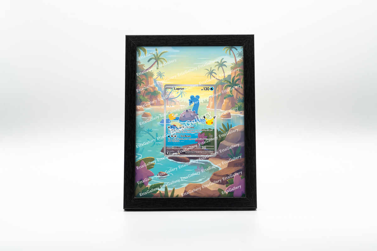Lapras from from 30th Celebration | Display Frame