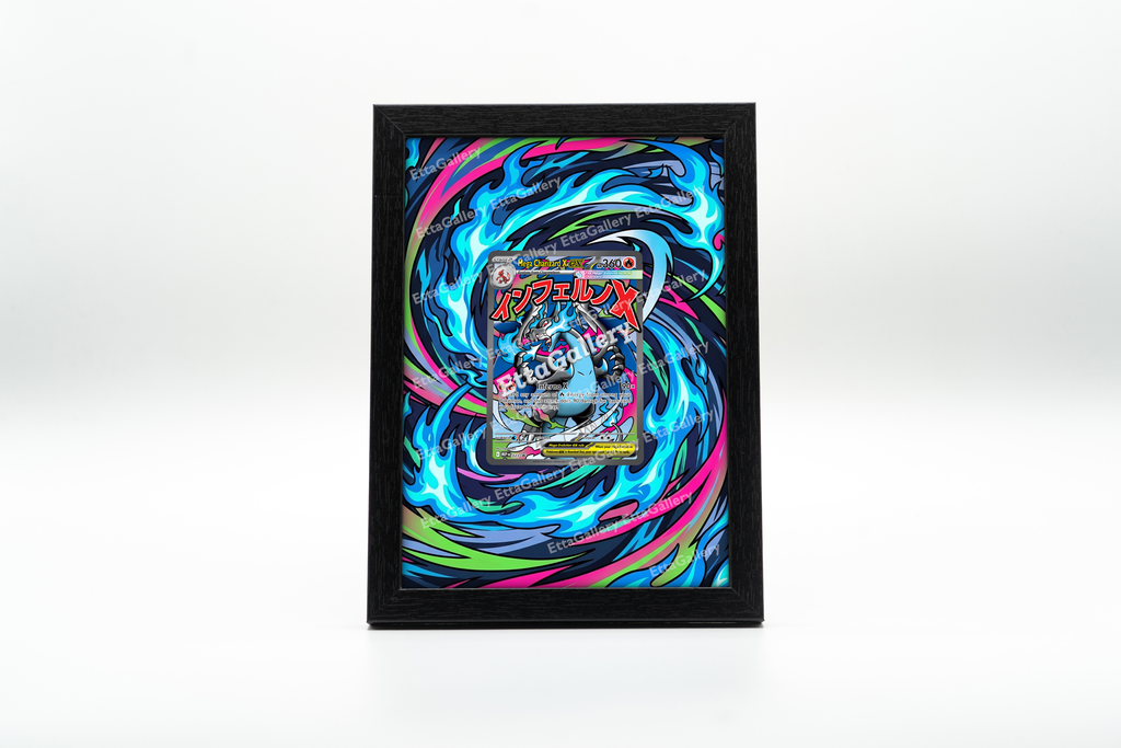 Evolution Card Frame Mega Charizard X ex from Mega Evolution Promo | Display Frame – EttaGallery