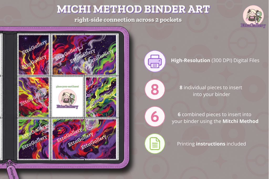 Mega Gengar ex da Ascesa Eroica | Illustrazione Espansiva per Binder (Digitale)