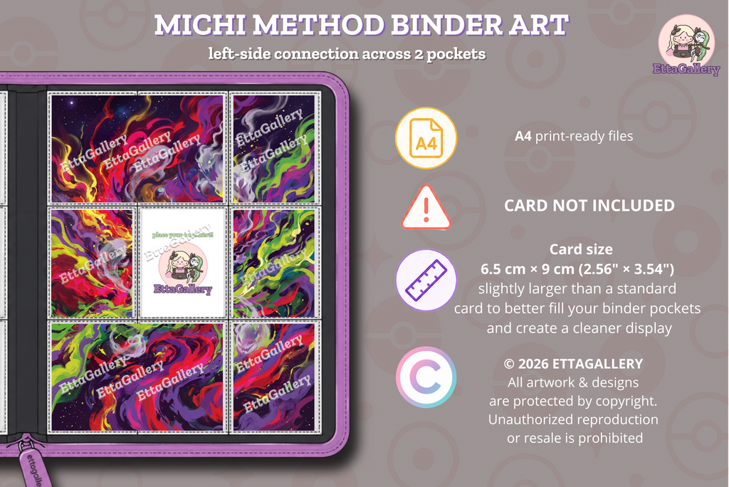 Mega Gengar ex da Ascesa Eroica | Illustrazione Espansiva per Binder (Digitale)
