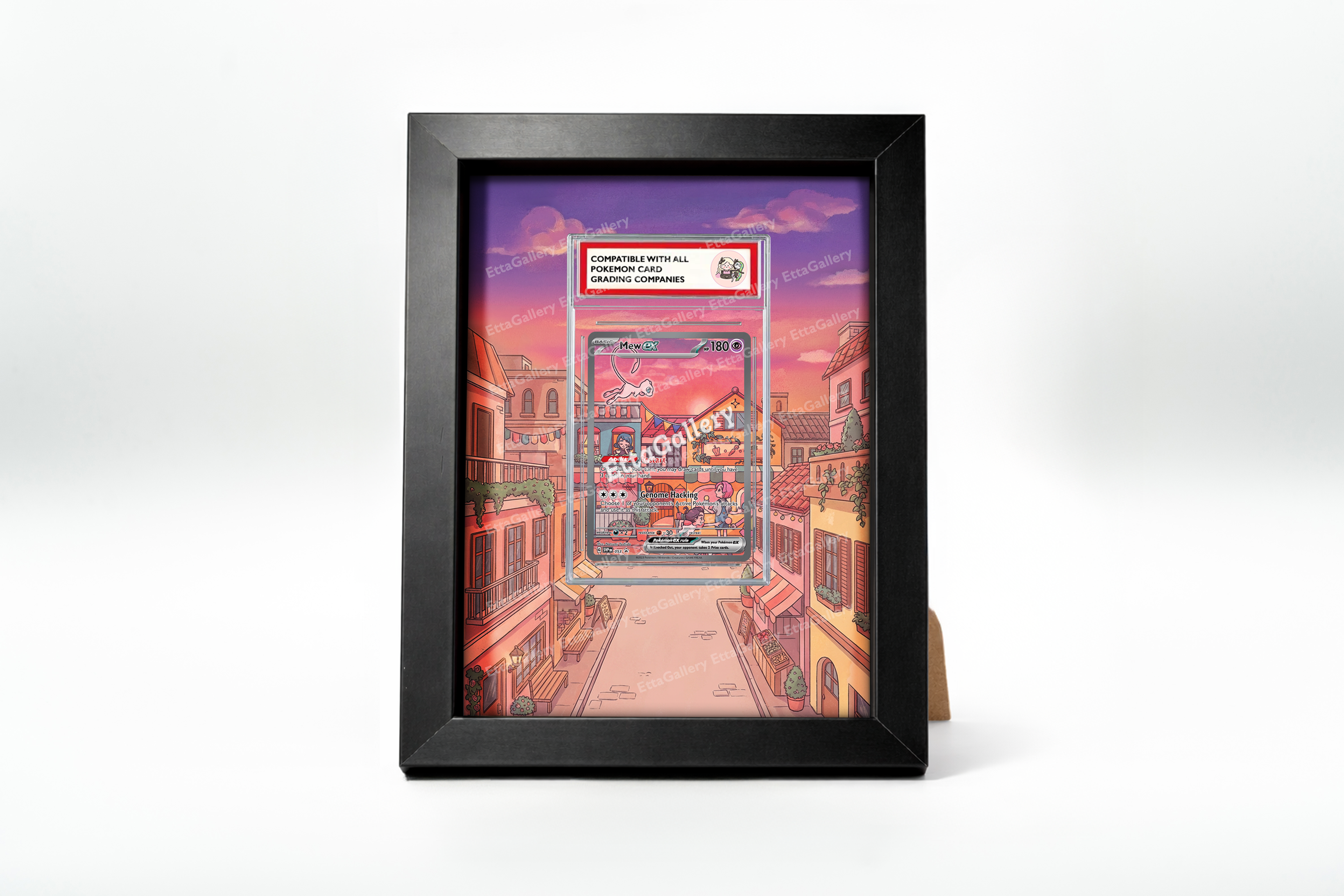 Mew ex from Scarlet and Violet Promo | Display Frame